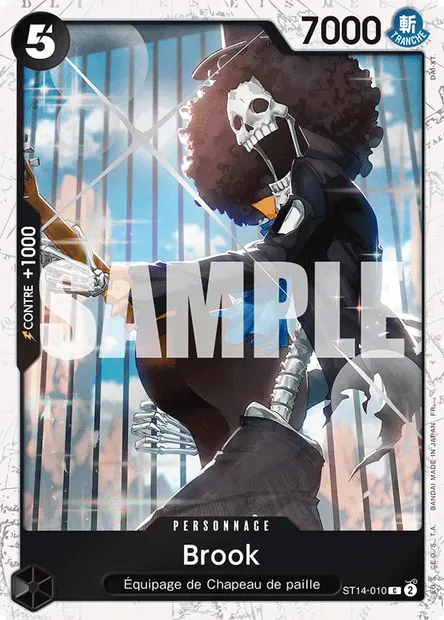 Brook, carte One Piece ST14-010 — extension 3D2Y