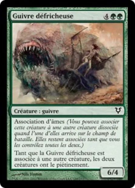 Guivre défricheuse, carte Magic AVR 188 — extension Avacyn ressuscitée