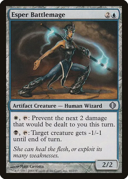 Esper Battlemage, Magic card ALA 40 — Shards of Alara set