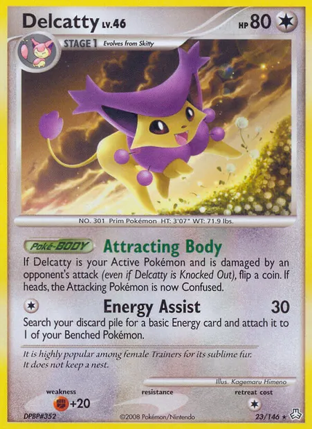 Delcatty, carte Pokémon LA 23 — extension Éveil des Légendes