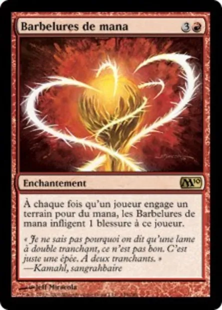 Barbelures de mana, carte Magic M10 149 — extension Magic 2010
