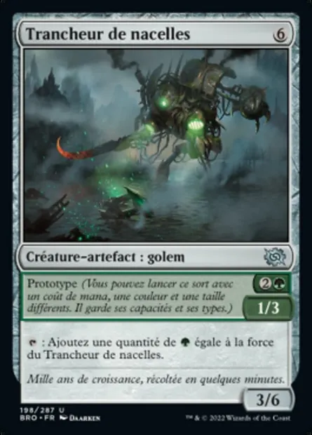 Trancheur de nacelles, carte Magic BRO 198 — extension La Guerre Fratricide