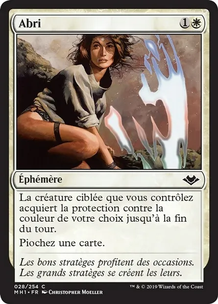 Abri, carte Magic MH1 28 — extension Horizons du Modern