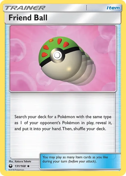 Friend Ball, Pokémon card CES 131 — Celestial Storm set