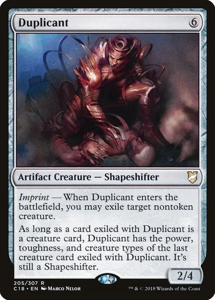 Duplicant, Magic card C18 205 — Commander 2018 set