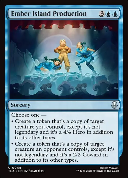 Ember Island Production, Magic card TLA 48 — Avatar: The Last Airbender set