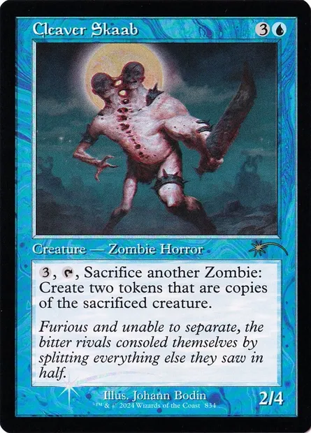 Cleaver Skaab, Magic card SLD 834 — Secret Lair Drop set