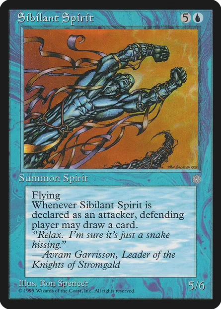 Sibilant Spirit, Magic card ICE 97 — Ice Age set