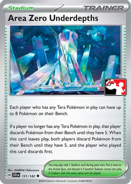 Area Zero Underdepths, Pokémon card PPS 131-6 — Play! Pokémon Prize Pack Series set