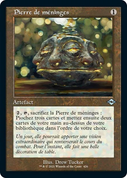 Pierre de méninges, carte Magic MH2 426 — extension Horizons du Modern 2