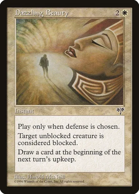 Dazzling Beauty, Magic card MIR 8 — Mirage set
