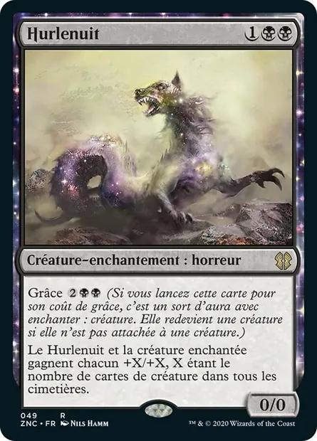 Hurlenuit, carte Magic ZNC 49 — extension Zendikar Rising Commander