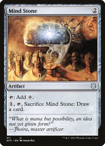 Mind Stone, Magic card AFC 211 — Forgotten Realms Commander set