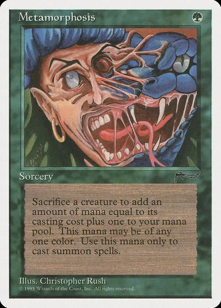Metamorphosis, carte Magic CHR 66 — extension Chronicles