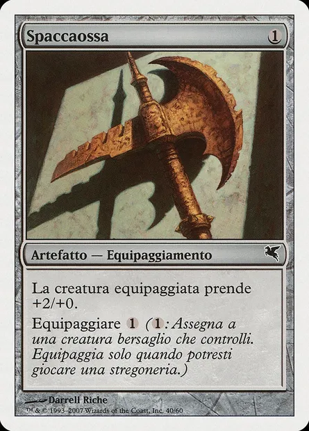 Bonesplitter, Magic card PSAL L40 — Salvat 2005 set