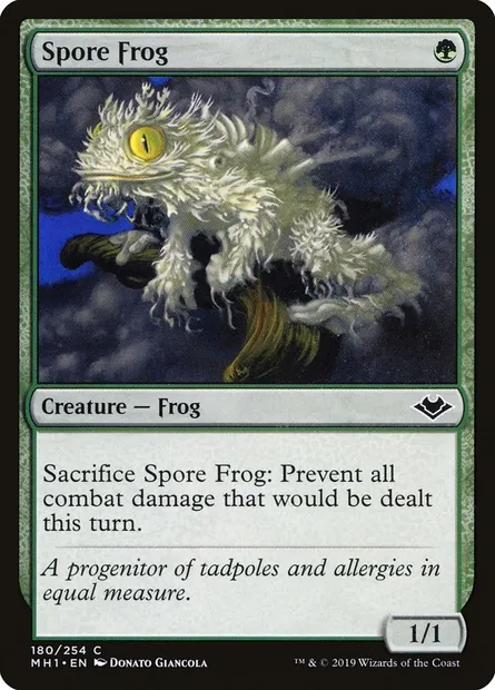 Spore Frog, Magic card MH1 180 — Modern Horizons set