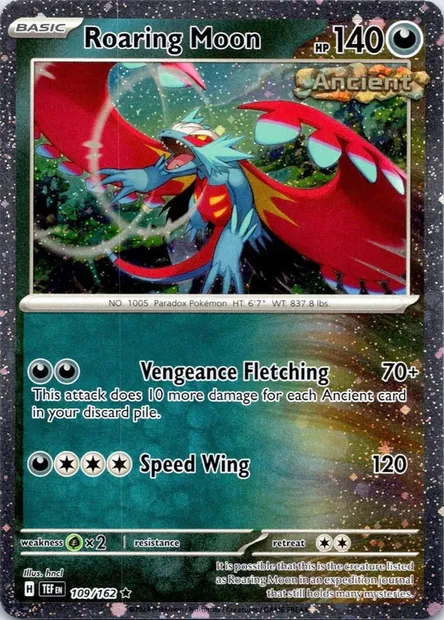 Rugit-Lune, carte Pokémon TDX 109-3 — extension Theme Deck & Blisters Exclusives