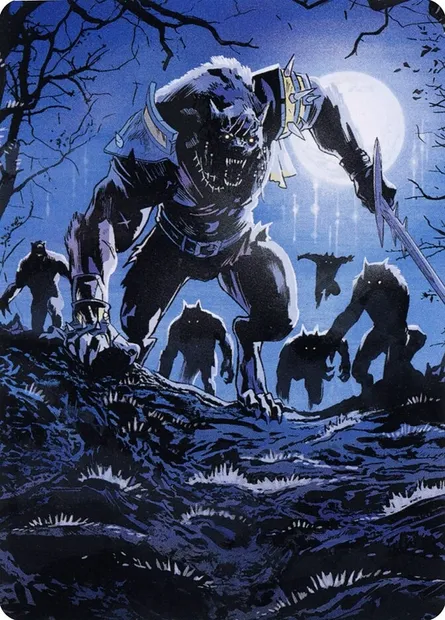 Tovolar, the Midnight Scourge // Tovolar, the Midnight Scourge, carte Magic AMID 8 — extension Midnight Hunt Art Series