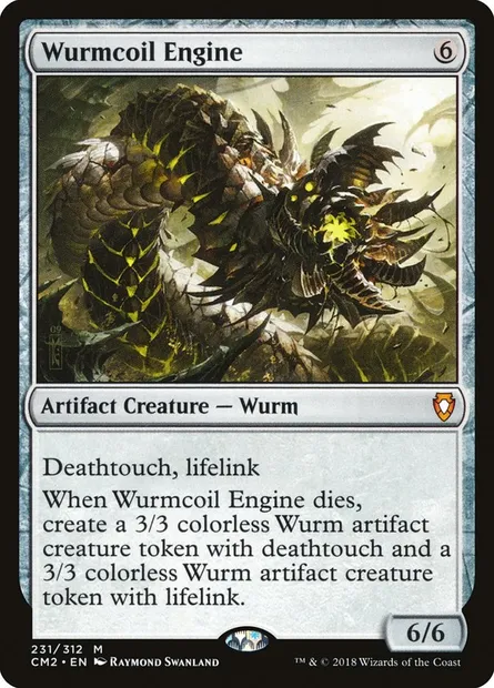Wurmcoil Engine, Magic card CM2 231 — Commander Anthology Volume II set