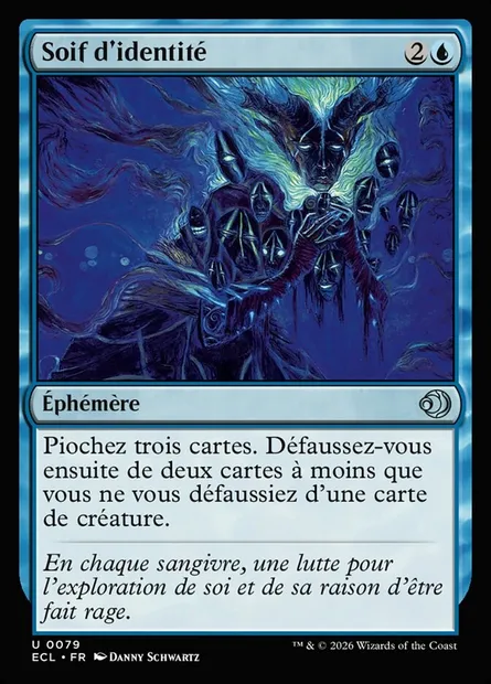 Soif d'identité, carte Magic ECL 79 — extension Lorwyn Eclipsed