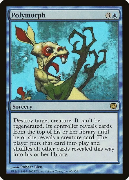 Polymorph, Magic card 9ED 90★ — Ninth Edition set