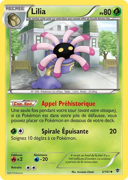 Lilia, carte Pokémon PLB 3 — extension Explosion Plasma