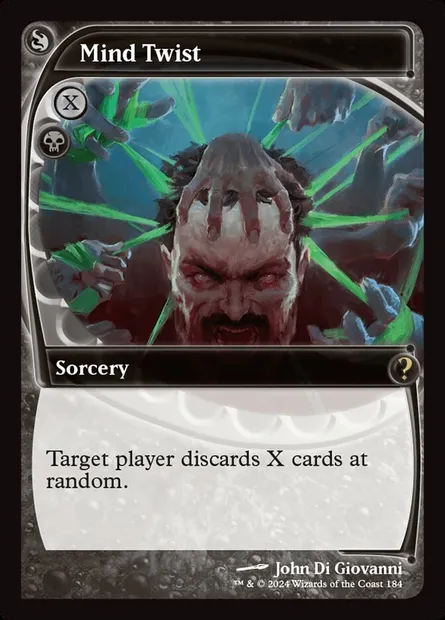 Mind Twist, Magic card MB2 184 — Mystery Booster 2 set