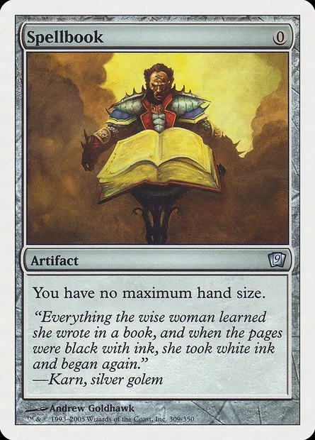 Spellbook, Magic card 9ED 309 — Ninth Edition set