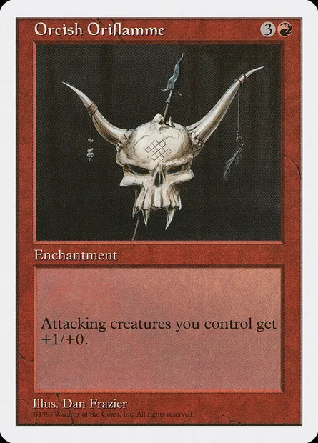 Orcish Oriflamme, Magic card 5ED 257 — Fifth Edition set