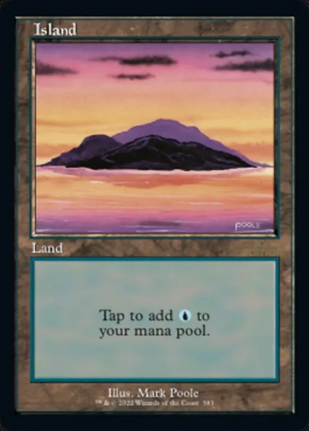 Île, carte Magic 30A 583 — extension 30th Anniversary Edition
