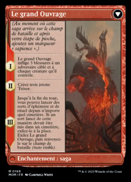 Urabrask // Le grand Ouvrage, carte Magic MOM 169 — extension L'invasion des machines