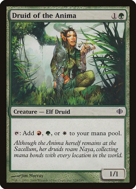 Druid of the Anima, Magic card ALA 128 — Shards of Alara set