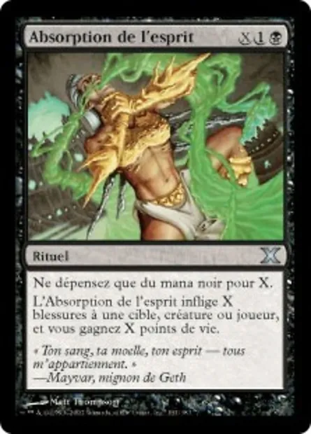 Absorption de l'esprit, carte Magic 10E 131 — extension Dixième édition