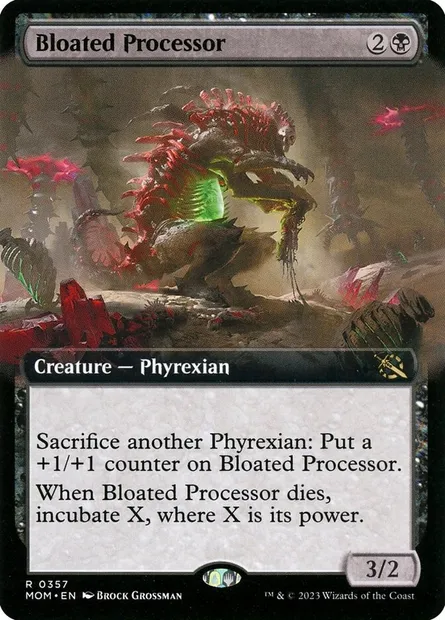 Bloated Processor, Magic card MOM 357 — March of the Machine set