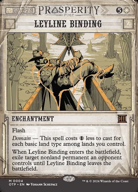 Leyline Binding, Magic card OTP 4 — Breaking News set