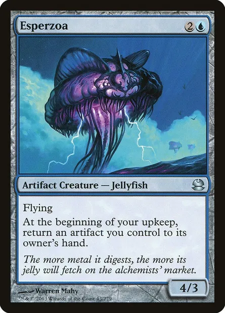 Esperzoa, Magic card MMA 43 — Modern Masters set