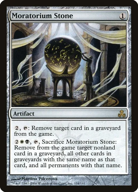 Moratorium Stone, Magic card GPT 154 — Guildpact set