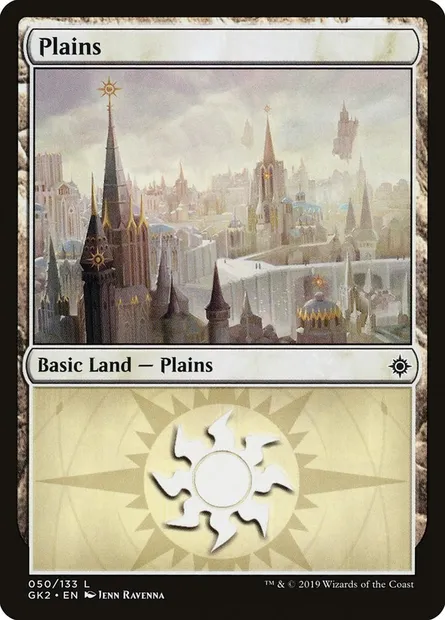 Plaine, carte Magic GK2 50 — extension RNA Guild Kit