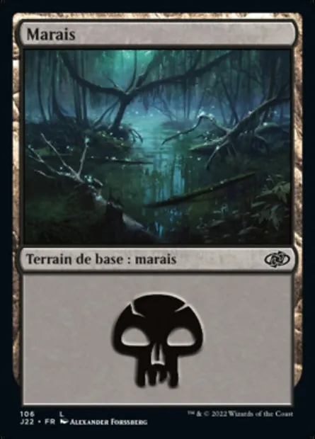 Marais, carte Magic J22 106 — extension Jumpstart 2022