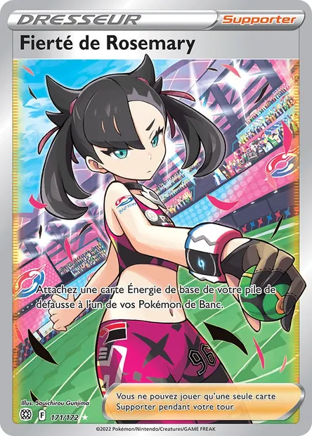 Fierté de Rosemary, carte Pokémon BRS 171 — extension Stars Étincelantes