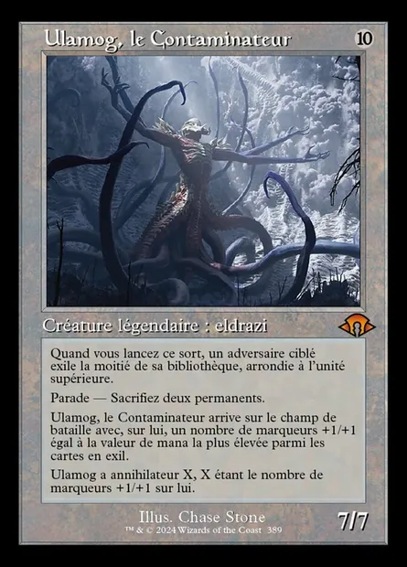 Ulamog, le Contaminateur, carte Magic MH3 389 — extension Modern Horizons 3