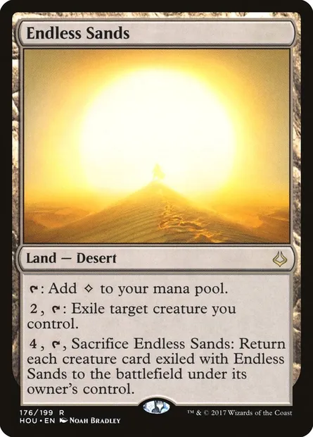 Endless Sands, Magic card HOU 176 — Hour of Devastation set