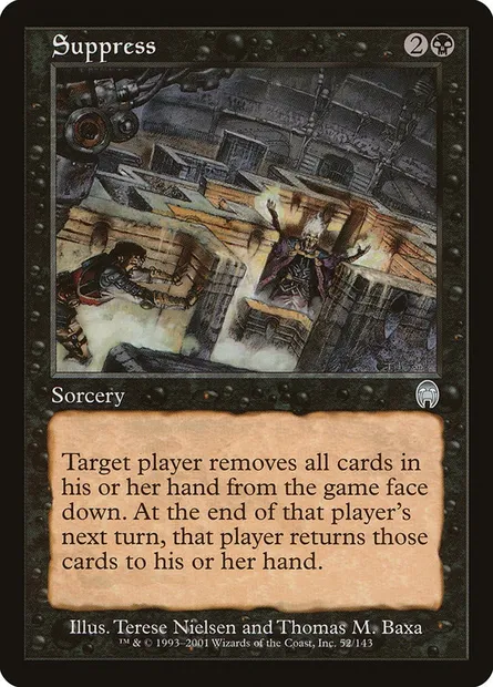 Suppress, Magic card APC 52 — Apocalypse set