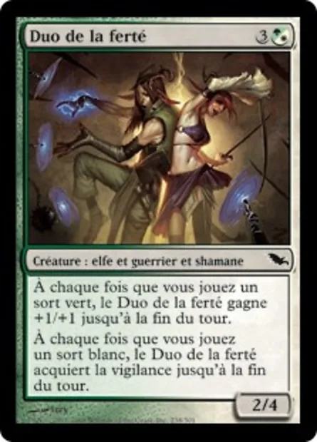 Duo de la ferté, carte Magic SHM 238 — extension Sombrelande