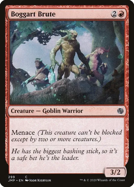 Boggart Brute, Magic card JMP 299 — Jumpstart set