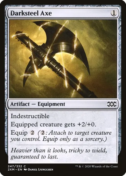 Darksteel Axe, Magic card 2XM 247 — Double Masters set