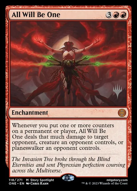 All Will Be One, Magic card PONE 118p — Phyrexia: All Will Be One Promos set