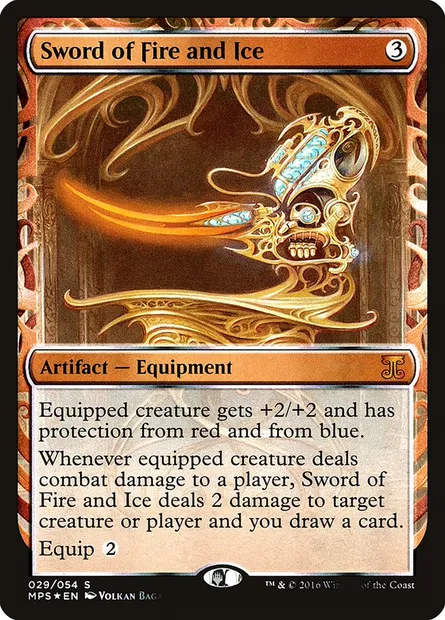 Épée d'Eau et de Feu, carte Magic MPS 29 — extension Kaladesh Inventions