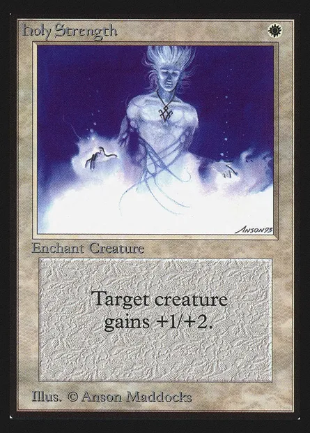 Force sacrée, carte Magic CED 25 — extension Collectors' Edition