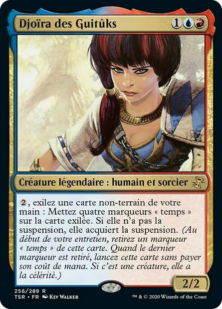 Djoïra des Guitûks, carte Magic TSR 256 — extension Spirale Temporelle Remastered